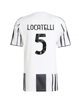 Juventus Manuel Locatelli #5 Replika Hemmakläder 2025-26 Kortärmad